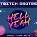 see more listings in the Twitch Emotes section