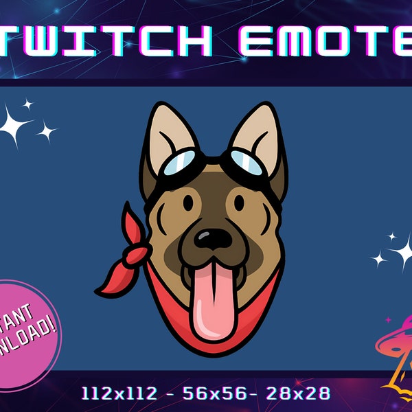 Dogmeat Twitch Emote | YouTube Emote | Discord Emote | Community Emote | Kick Emote | Funny Emote | Dog Emote | Cute Emote | Vault Tec Emote