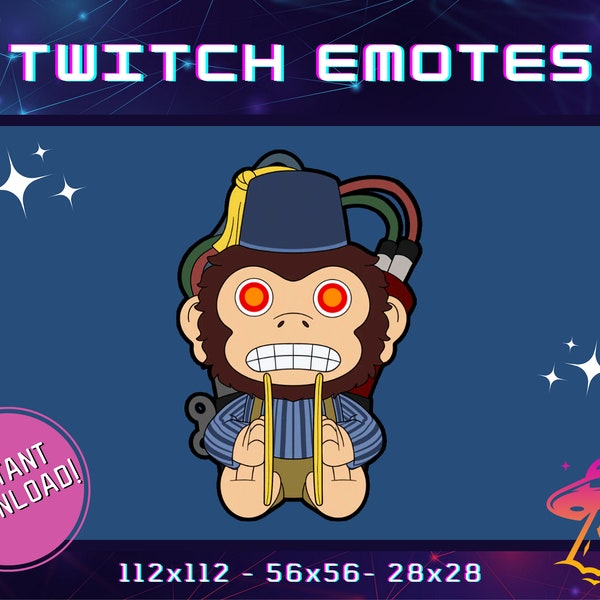 Monkey Bomb Twitch Emote | YouTube Emote | Discord Emote | Call of Duty Emote | Streamer Emote | Funny Emote | Cute COD Zombies Emote MWZ