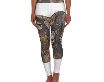 Lion Print Pattern — Bold Animal Dark Aesthetic