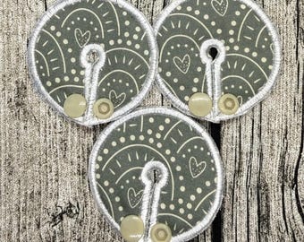 G Tube Pad, Button Pad,Sondenpads PEG, Schlitzkompresse -> 3 Stück