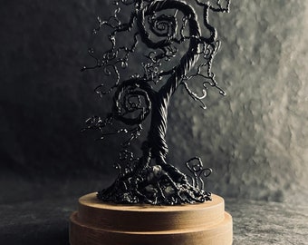 TimB S / M • Inspirer de l’univers de Tim Burton, un cadeau unique pour décorer ou offrir une sculpture unique faite main.