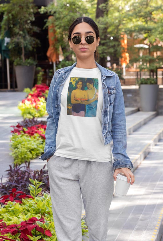 Paul Gauguin Two Tahitian Women T-shirt | Tropical Post 