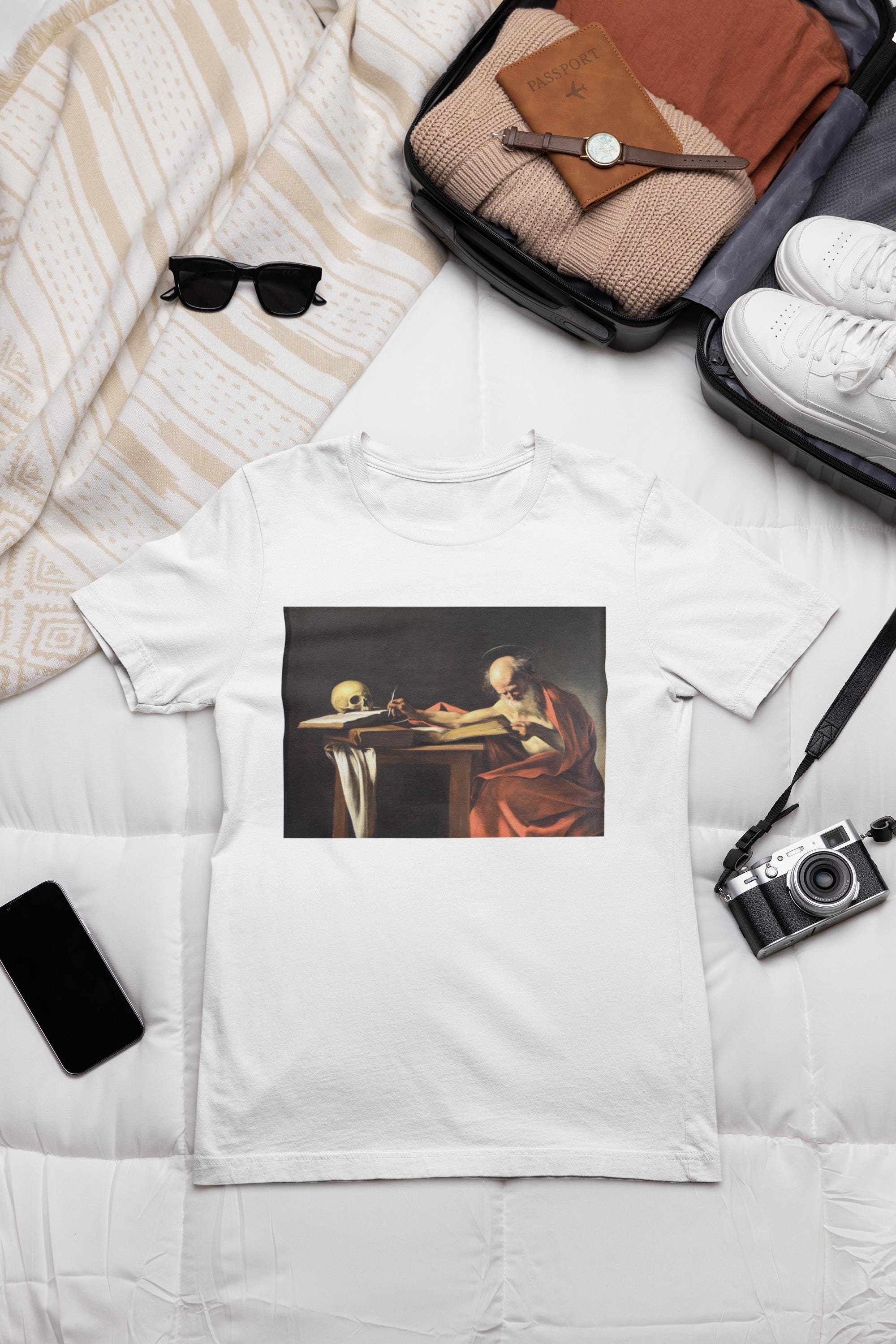 Caravaggio Unisex T-Shirt | Baroque Art Print Tee | Gift for Art History Lovers