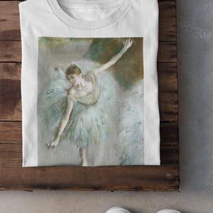 Edgar Degas Ballet Dancer T-Shirt: Impressionist Art Tee