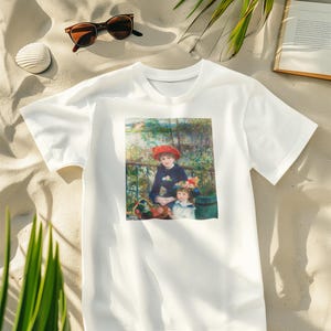 Renoir Two Sisters T-Shirt: Romantic Impressionist Art Tee