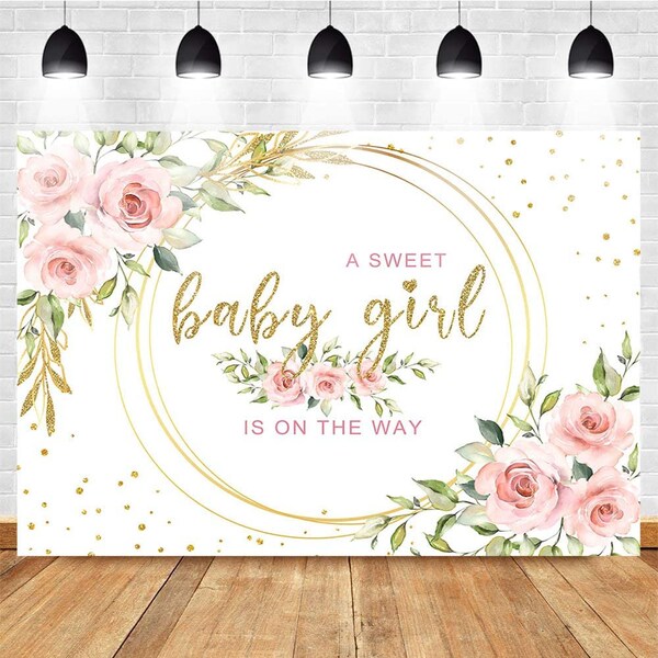 Baby Shower Backdrop Etsy