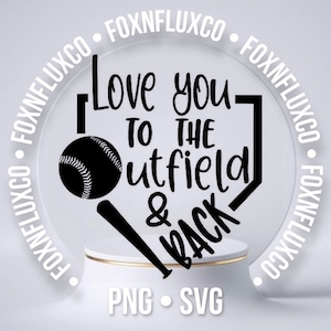 Ti amo in campo esterno e ritorno SVG PNG Download digitale