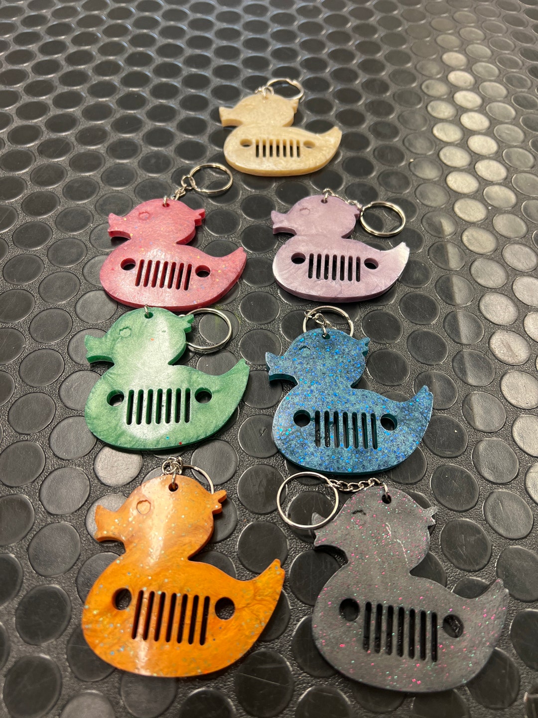 Handmade Duck Jeep Keychains Etsy