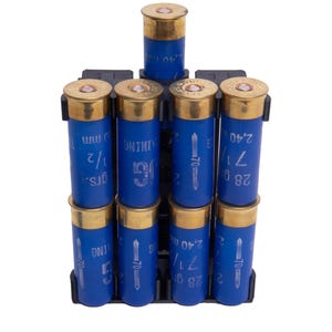 Portacartuchos de escopeta IPSC: Cartucho de carga cuádruple para competición, calibre 12 8+1, Tek-Lok, V3