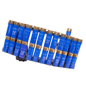 IPSC Shotgun Curved Schrotflintenhalter: 24 + 1 12 Gauge Caddy für Wettbewerbe, Tek-Lok, V3