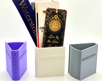 Book Shaped Bookmark Holder Bookshelf Decor