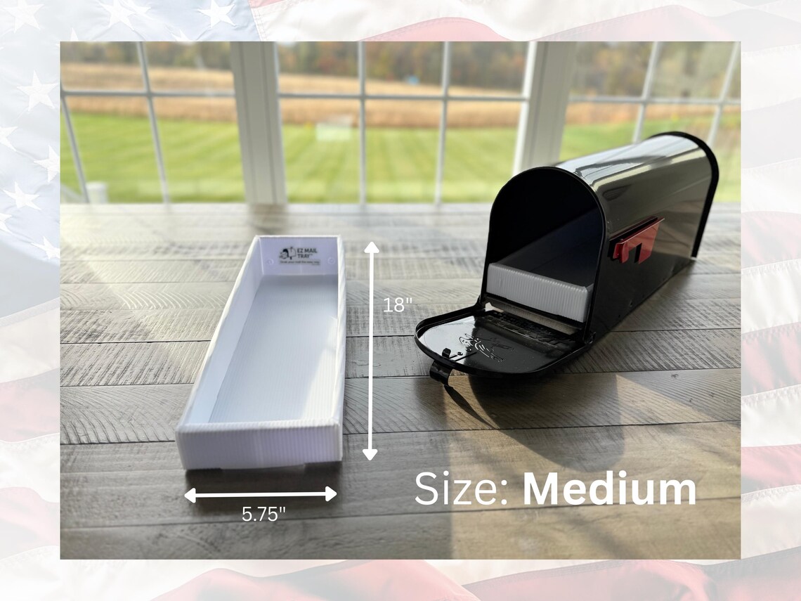 Mailbox Tray Insert for Easy Mail Retrieval — EZ Mail Tray™ Organizer ...