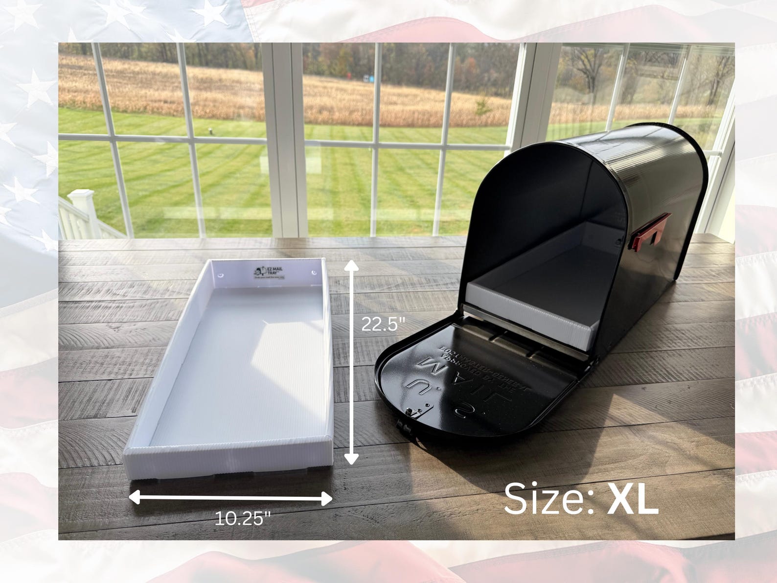 Mailbox Tray Insert for Easy Mail Retrieval — EZ Mail Tray™ Organizer ...