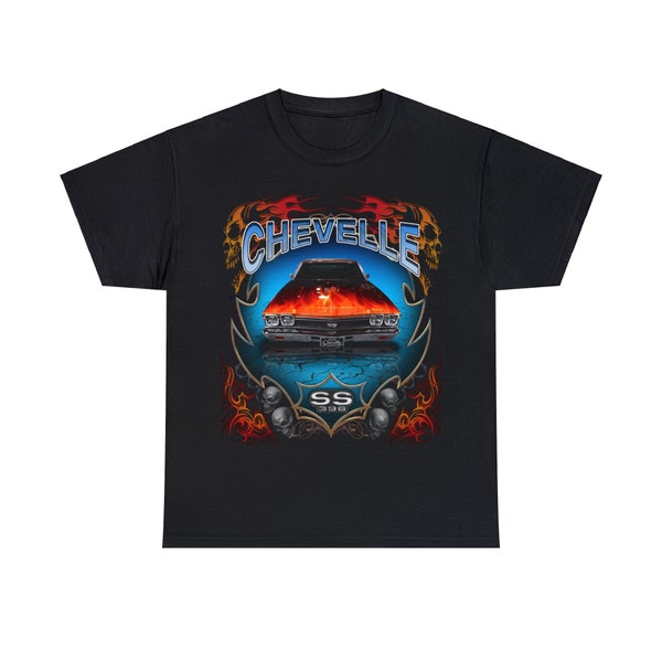 Awesome 1968 Chevelle Heavy Cotton Tee T-Shirt T Shirt