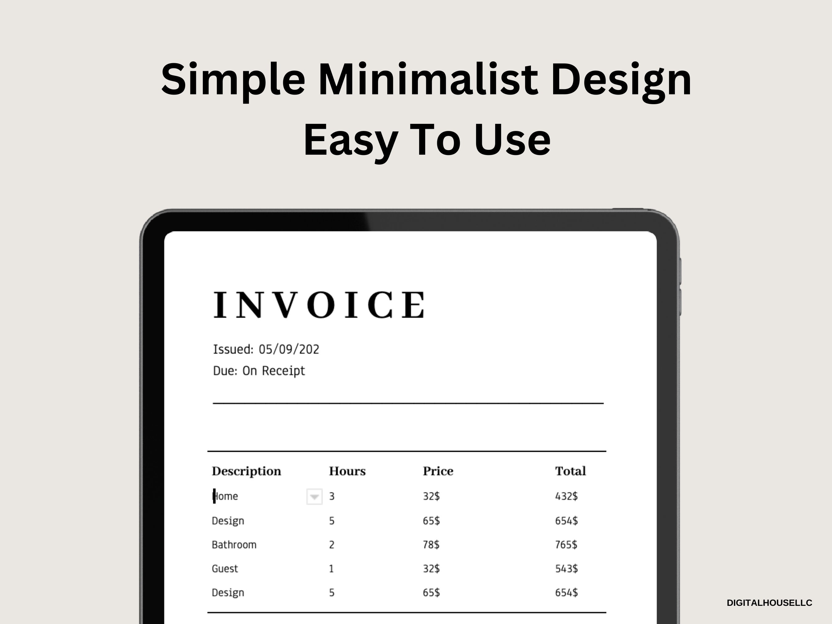 Invoice Template Google Doc,invoice Template Editable,invoice Template