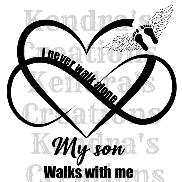 Never Walk Alone Decal_Son PNG & SVG