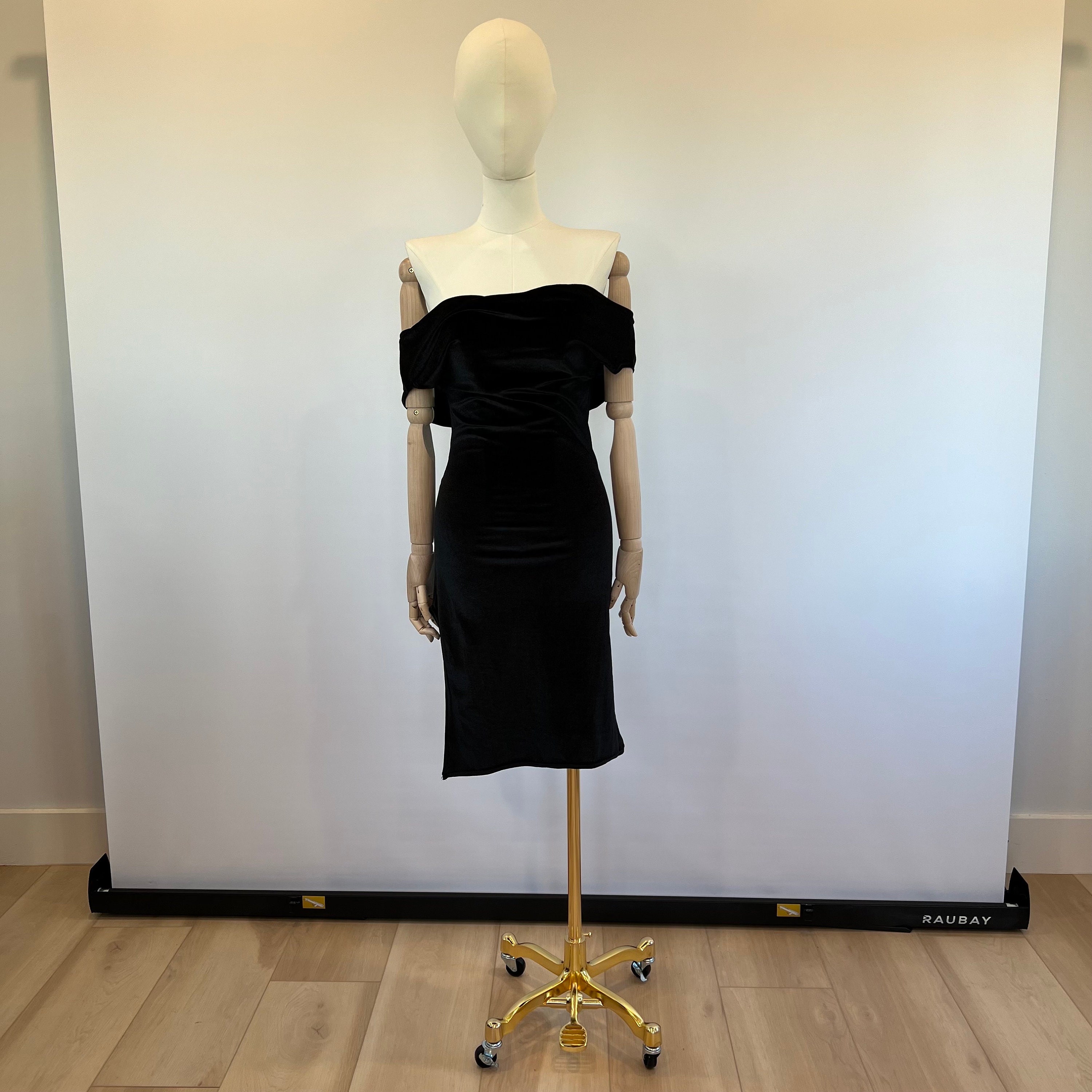 【新品未使用】ecmile ribbon tight dress bkk13874_black_xl?pdp.template