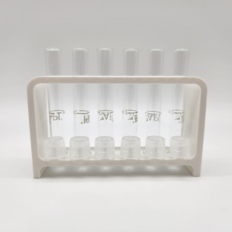 Aquarium Test Tube Holder Drying Rack Stand for API Master Test Kit