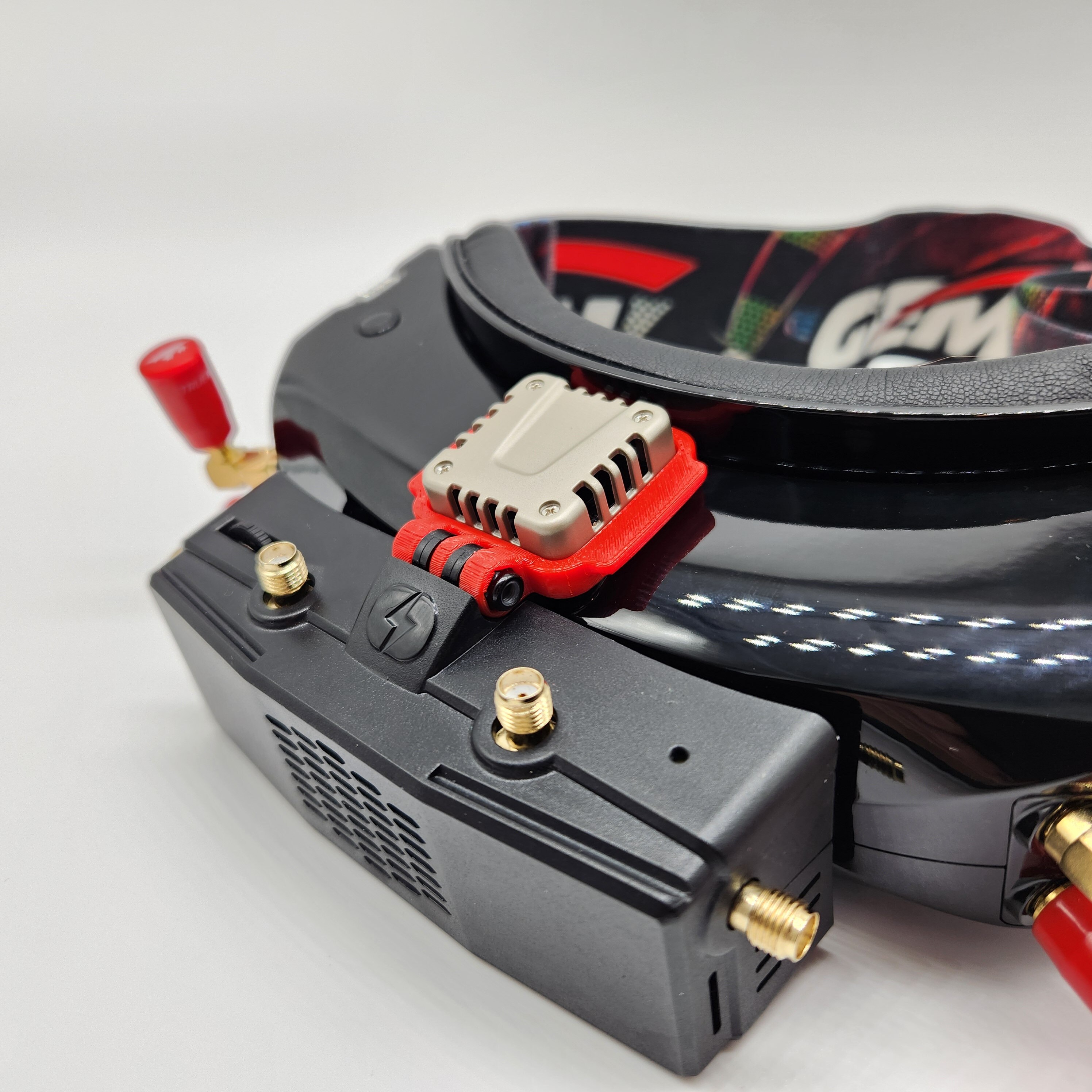 VR4Dヘッドマウント VRX Video Receiver Module Mount for Skyzone 04X Pro 04O 02O Hdzero