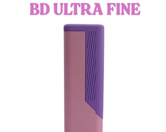Linsenetui | Diabetes Reisekoffer | Bolero Pen Halter für BD Ultra-Fine Nadeln | Magnetischer Hartschalen-Diabetiker-Versorgungsorganizer