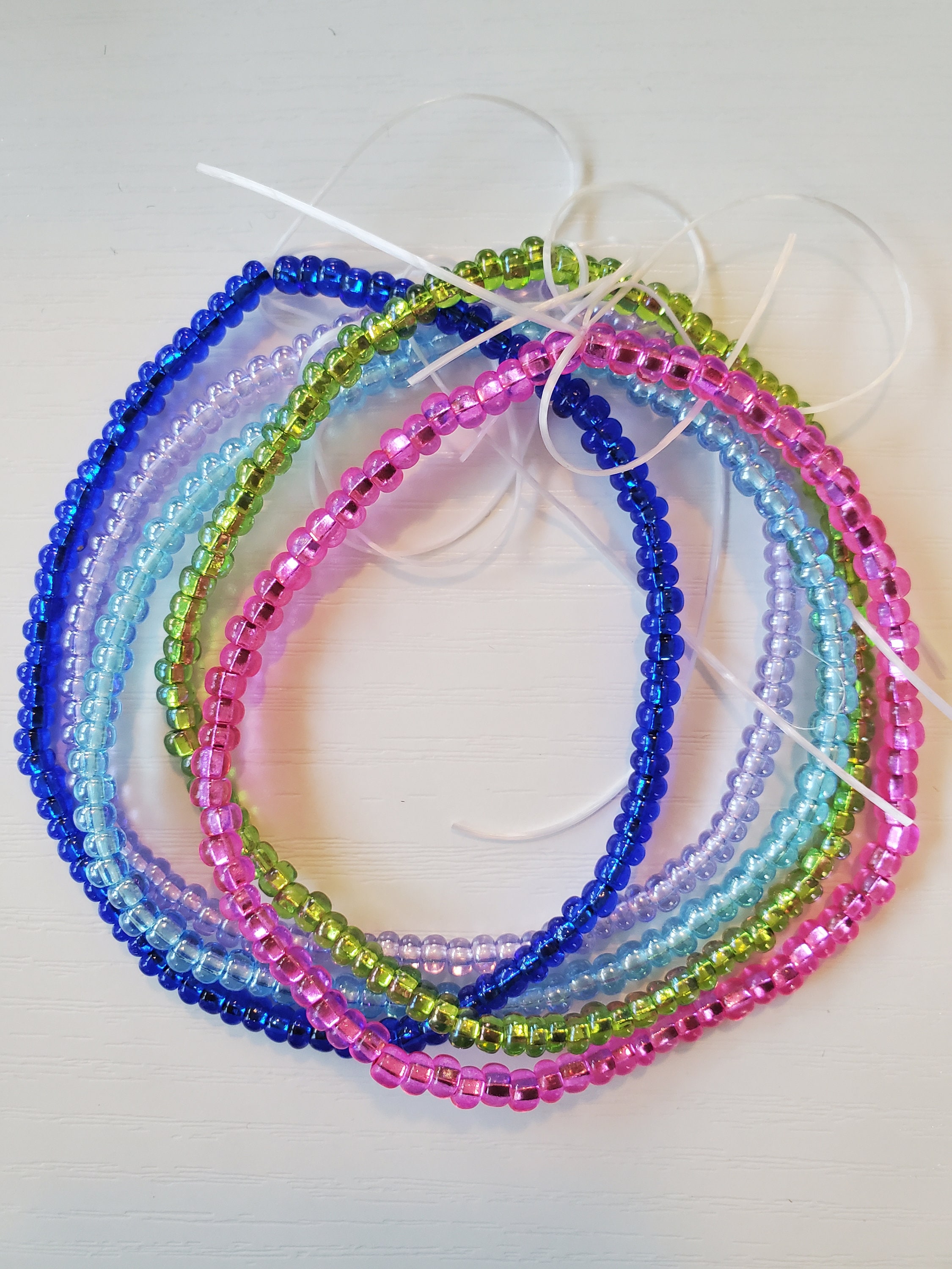 Colorful Anklets, Beaded Anklets, Beaded Ankle Bracelets - Etsy