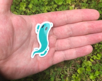 Spooky Ghost Sticker