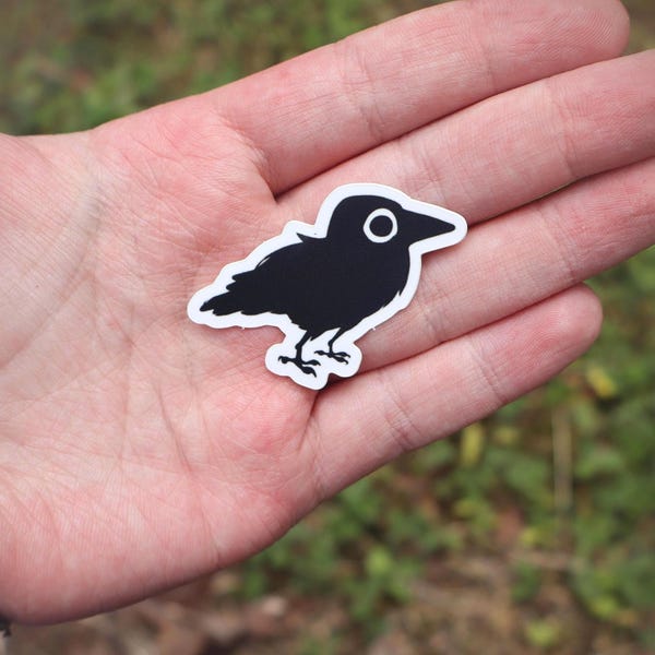 Another! Crow Sticker (2025 Logo)