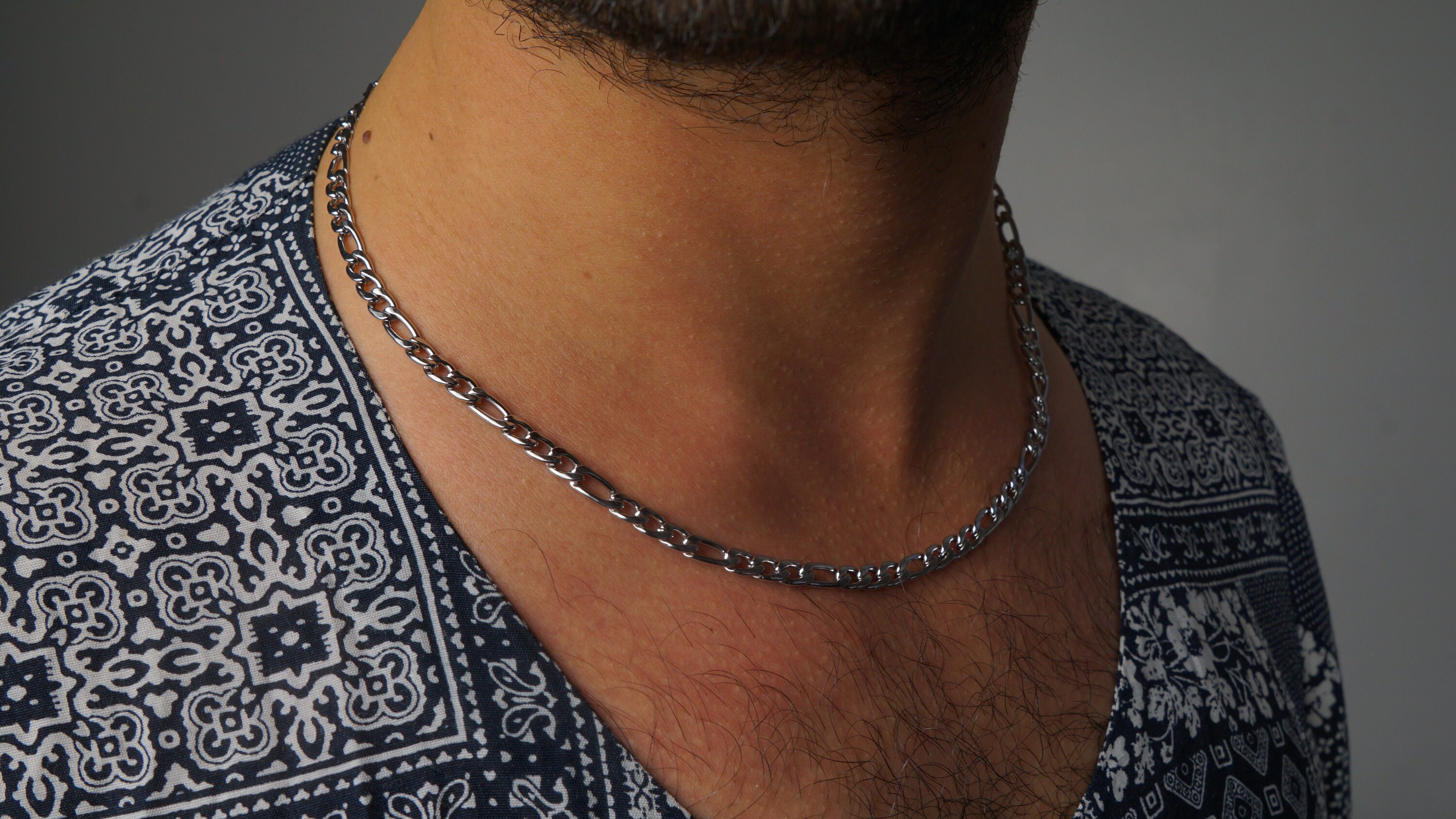 Figaro Chain 5MM | Stainless Steel | Unisex - Etsy