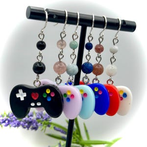 Pendientes colgantes con forma de mando de videojuego (precio por unidad)