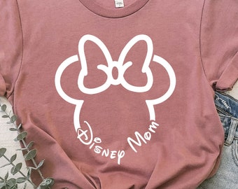 Disneyy Mom Svg, Mother's Day Mom Png, Mommy Svg, Minniee Mom Svg For Tshirt
