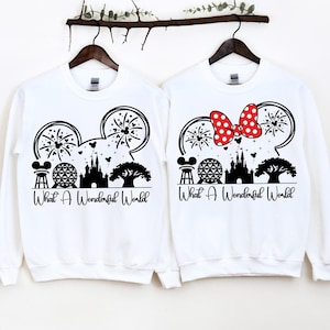 What a Wonderful World Svg, Theme Park SVG, Magical Svg, Castle, Trip SVG, Theme Park Vacation, World Park SVG, Castle Park Mouse Svg