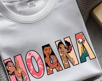 Moana SVG PNG, Cricut File, Sublimation File