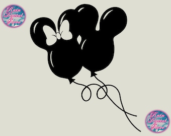 Mouse Balloons SVG, Balloons Mouse SVG, SVG Files For Cricut, Mouse Christmas Svg, Mouse Trip Svg, Mouse Balloons Svg, Instant Download Svg