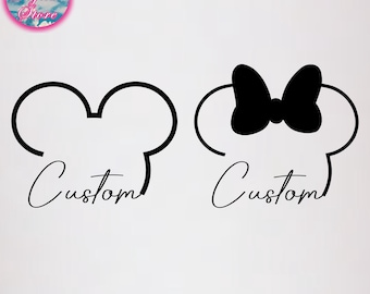 Custom Name Magical Mouse Head Svg Png, Personalized Magical Name Shirt Svg, Customize Mouse Head Shirt Png, Customize Mouse Head Shirt Png