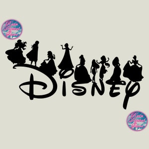 Disneyy Princesses Silhouette SVG, Disneyy Princesses Silhouette PNG, Vacation Trip Shirt
