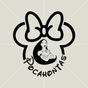 Pocahontas Svg, Princess Pocahontas Png, Pocahontas Svg, Digital Download, Vinyl Cut, Svg files for Cricut, png, Ai, Eps, Pocahontas Svg Png