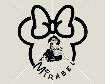 Encanto Mirabel Svg, Disneyy Mirabel Vector, Mirabel Shirt Svg, Digital Download, Vinyl Cut, Svg files for Cricut, Printable Cut, png, eps