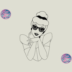 Cinderellaa Sunglasses Svg, Princess Cinderellaa Sunglasses Svg, Vacay Mode Svg, Family Trip Svg, Family Vacation Svg Png,Cinderellaa Ai Eps