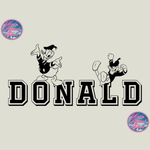 Donaldd SVG, Familienreise SVG, Vinyl Schnittdatei, Etsy