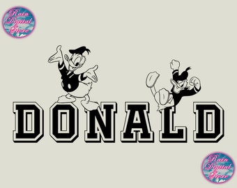 Donaldd SVG, Familienreise SVG, Vinyl Schnittdatei, Etsy