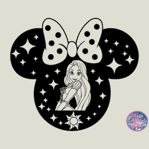 Rapunzell SVG, Rapunzell Svg Png Ai Eps Instant Download Vinyl Cut File Cricut File
