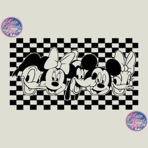 Checkered Disneyy Friends Vinyl Cut File, Checkered Disneyy Friends Svg, Checkered Friends Png, Disneyy Friends Instant Download,Friends Svg