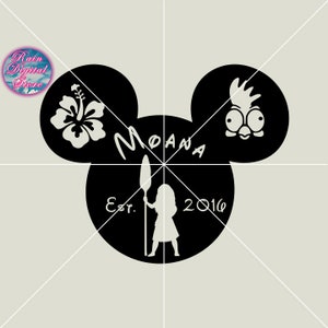Moanaa SVG, Moanaa Clipart, Moanaa PNG, Moanaa Birthday, Moanaa ...