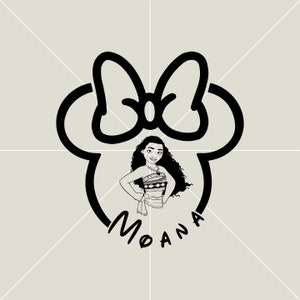 Moana Clipart, Moana SVG, Moana PNG, Moana Birthday, Moana Printable, Moana Font, Maui SVG Instant Digital Download