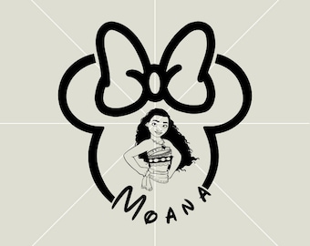 Moana Clipart, Moana SVG, Moana PNG, Moana Birthday, Moana Printable, Moana Font, Maui SVG Instant Digital Download