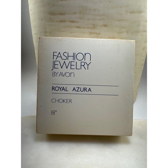 Vintage Avon Royal Azure Choker - image 4