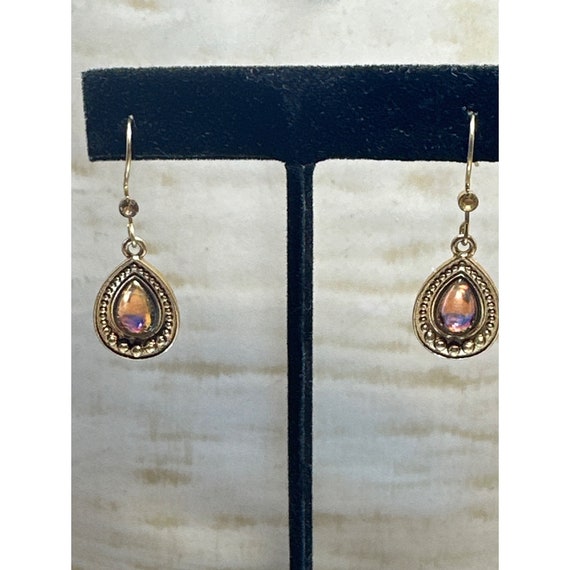 Vintage Avon Teardrop Y Necklace and Earrings - image 2