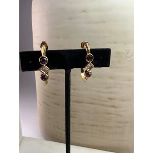 Vintage Avon Elegant Sparkle Earrings