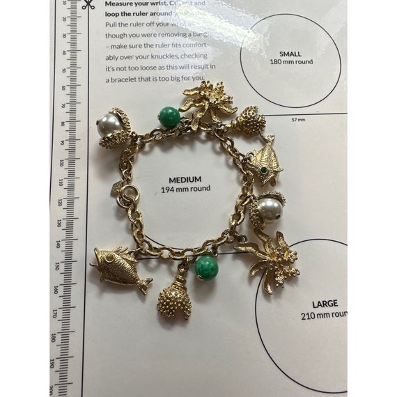 Sarah coventry charm bracelet clearance